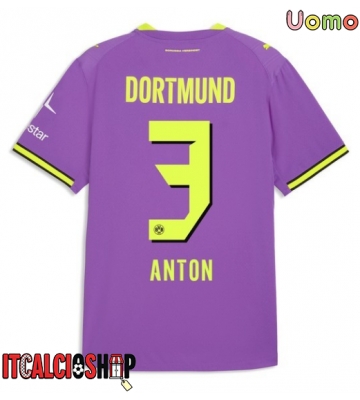 Borussia Dortmund Waldemar Anton #3 Terza Maglia 2026-27 Manica Corta